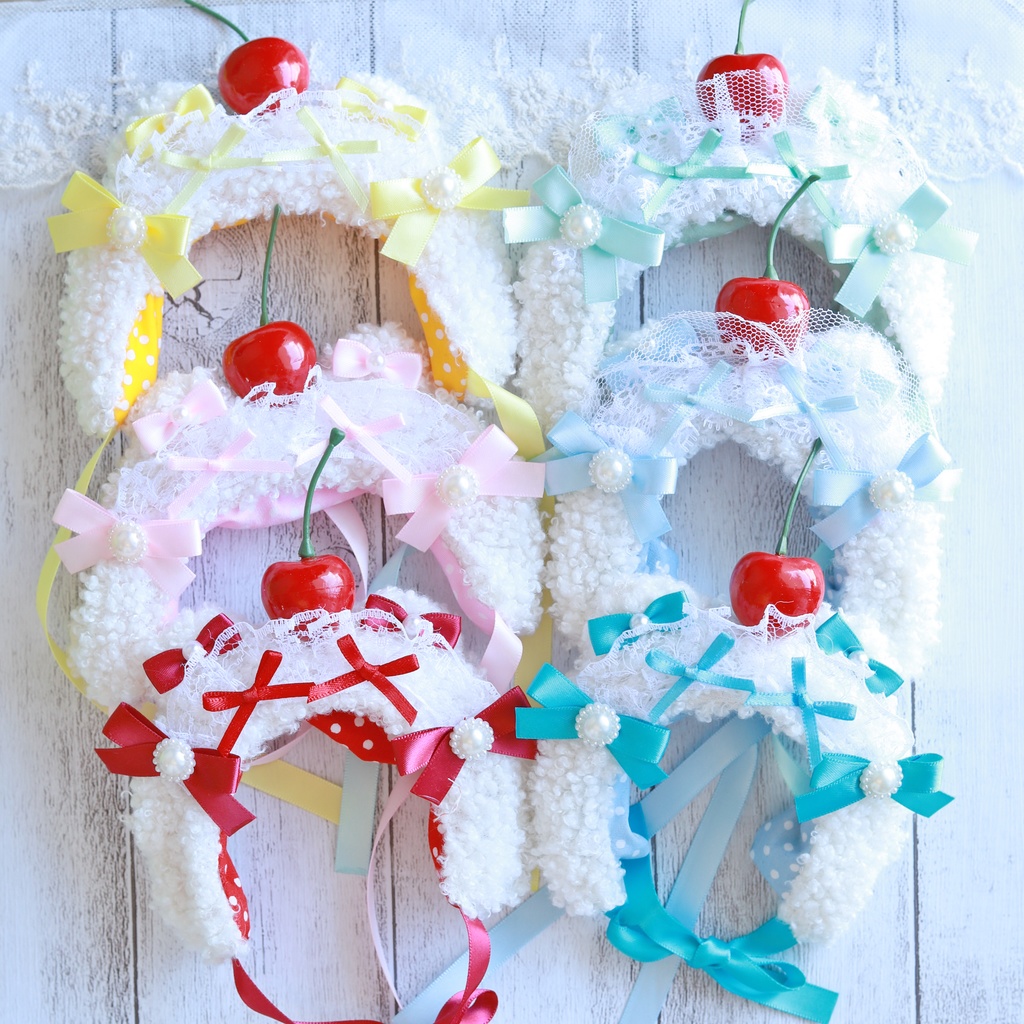 しろくまヘッドドレス