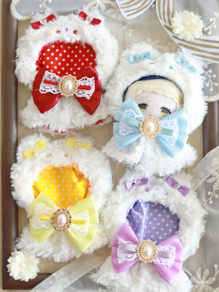 ふわふわしろくまさんケープ.Sサイズ