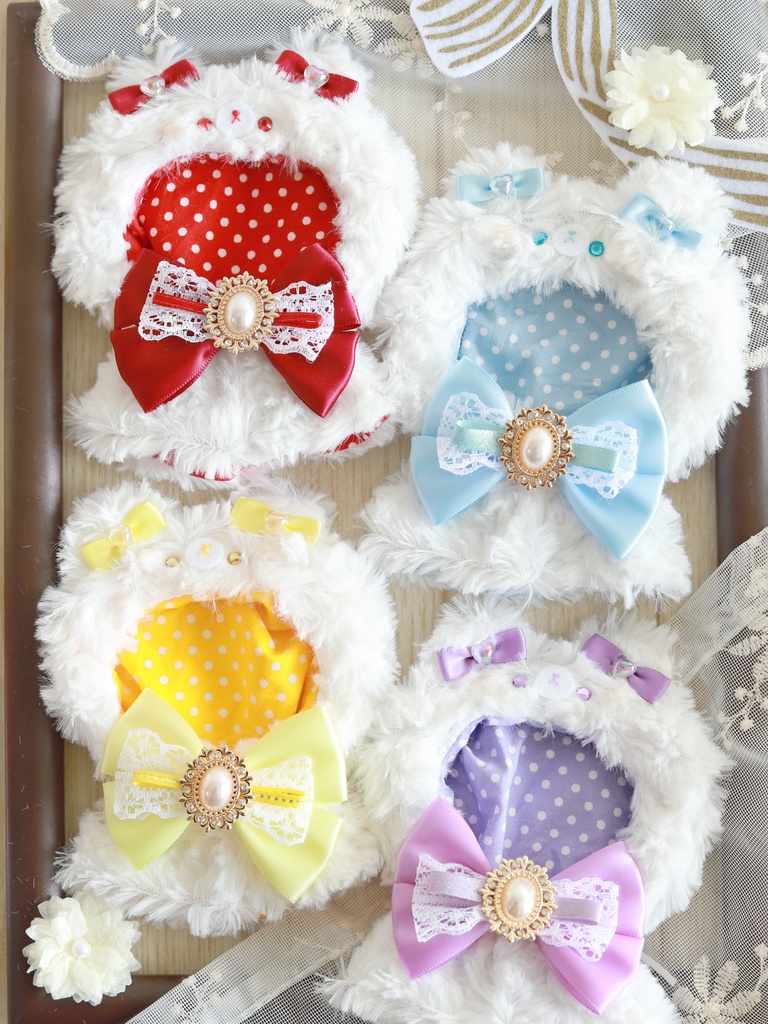 ふわふわしろくまさんケープ.Sサイズ