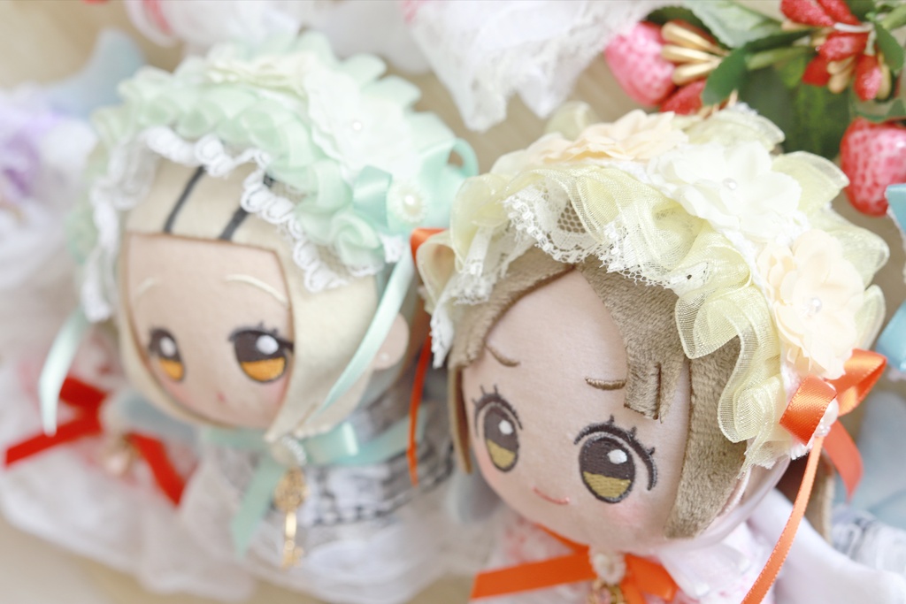 お花のヘッドドレス