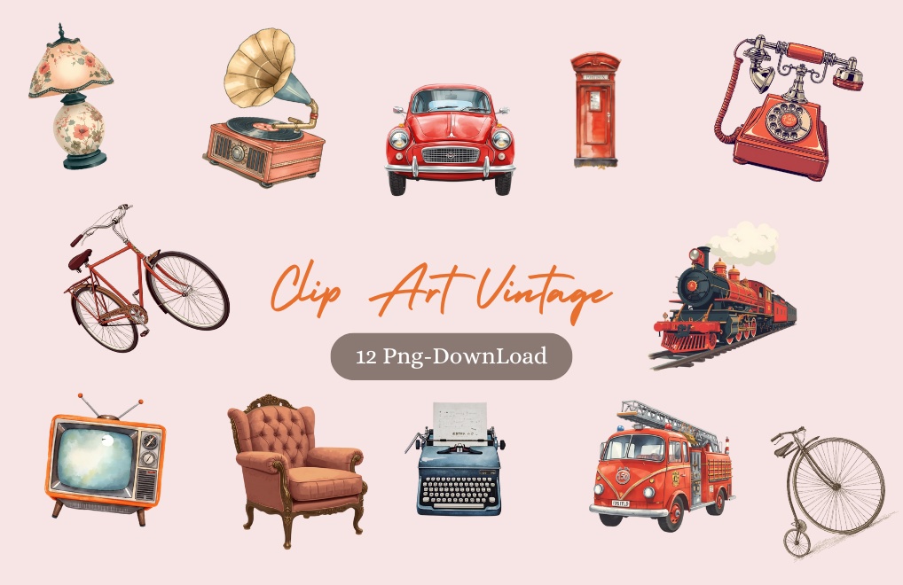 Vintage　Clip　Art