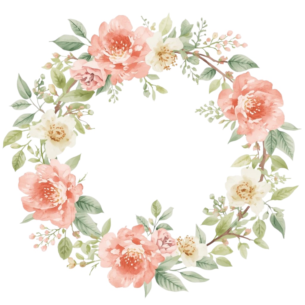 春の水彩クリップアートセット|やさしく可愛い春素材|背景透過PNG