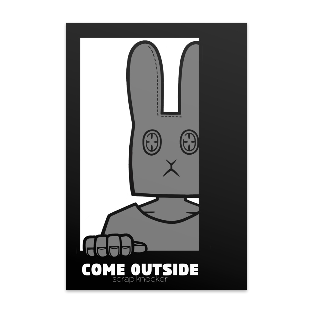 COME OUTSIDE / POSTCARD