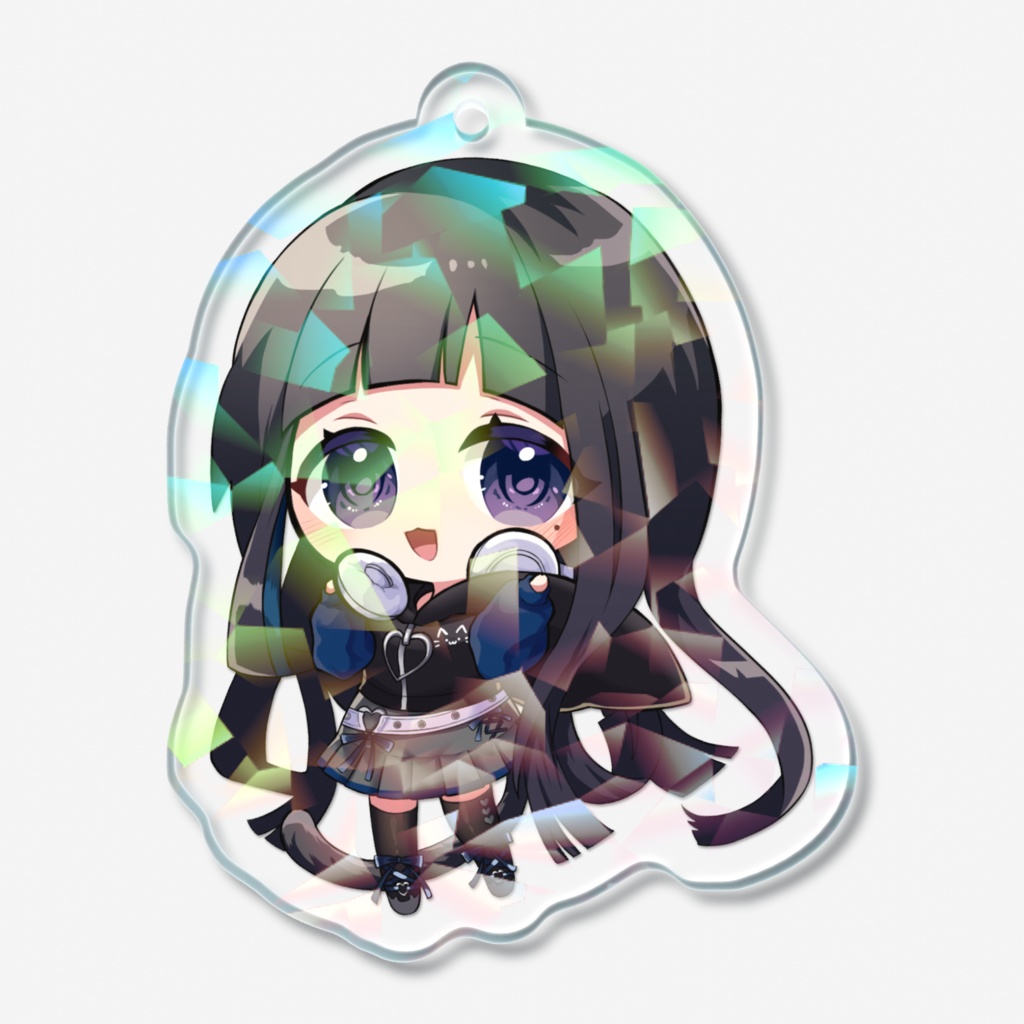 甘守ひいろSDホログラムアクキー