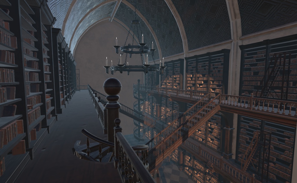 【VRChatワールド】Fantasy Library