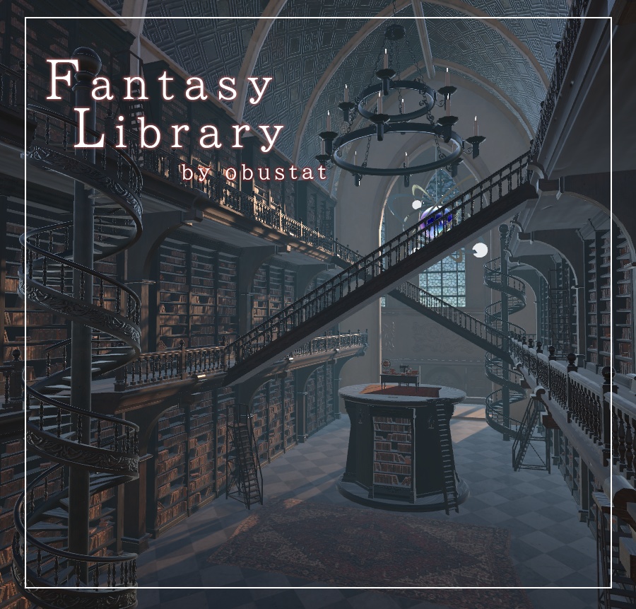【販売ワールド】Fantasy Library【VCC対応】
