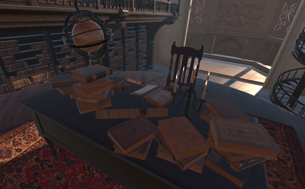 【VRChatワールド】Fantasy Library