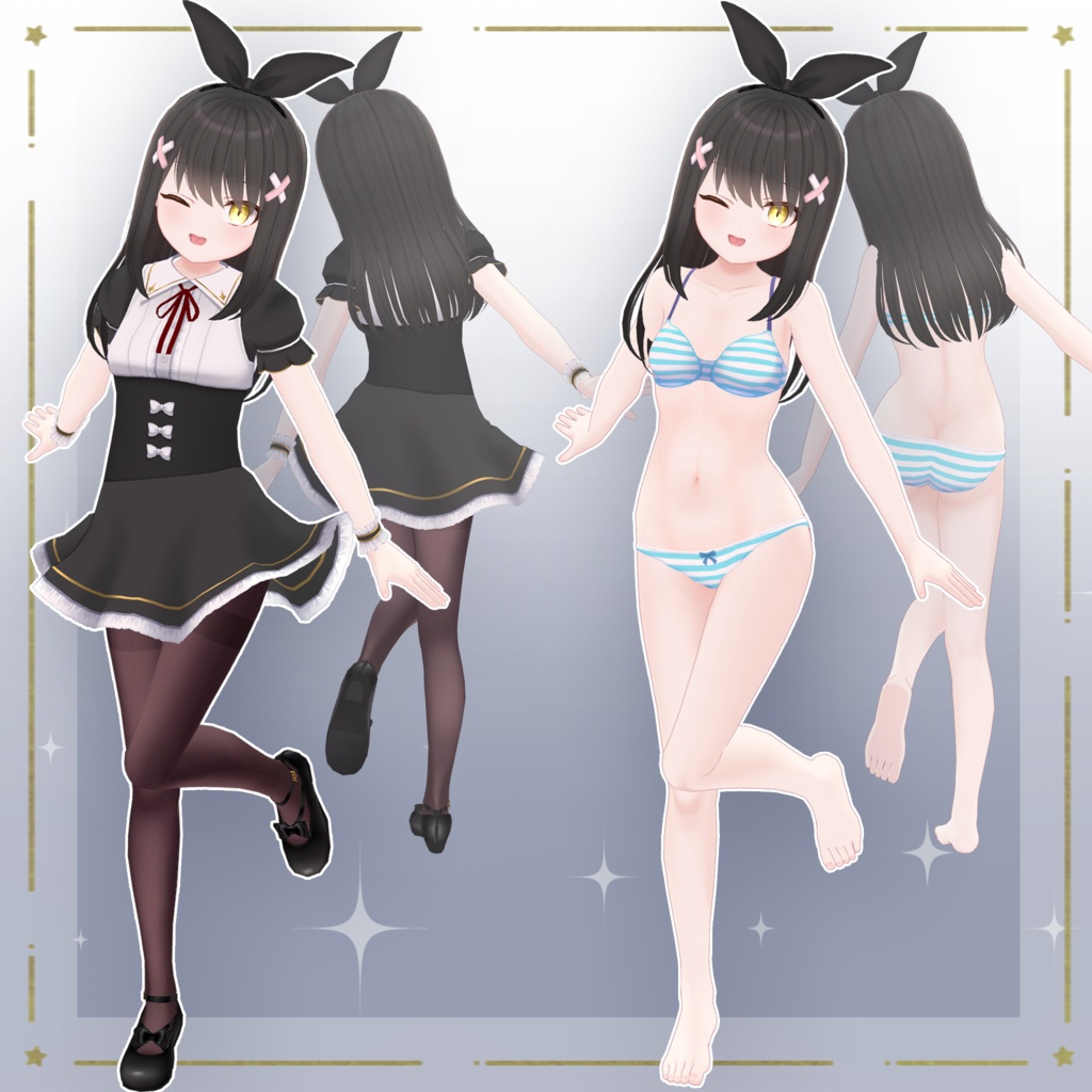 オリジナル3Dモデル「立香」