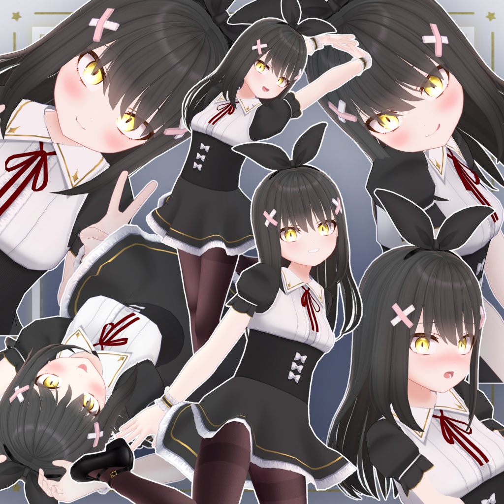 オリジナル3Dモデル「立香」