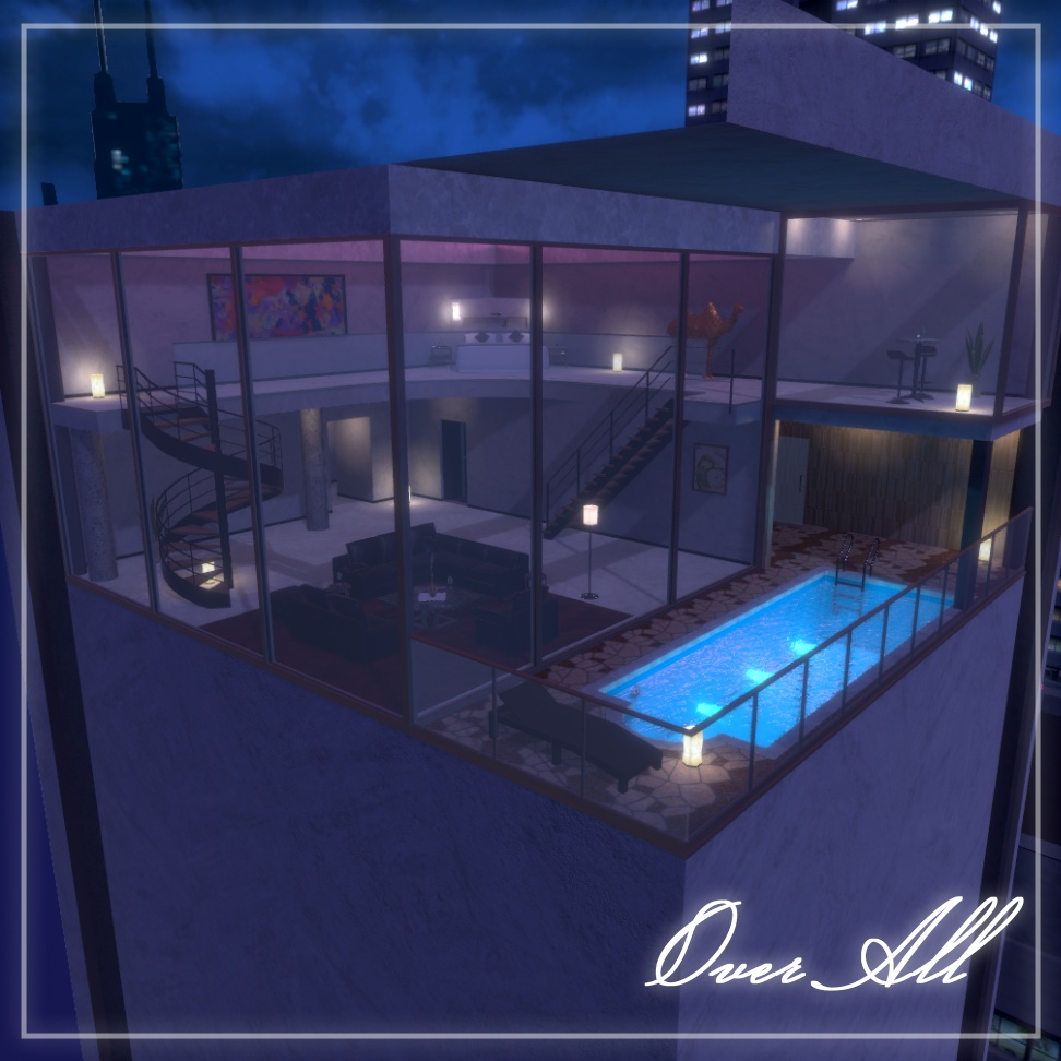 【VRChatワールド】PentHouse