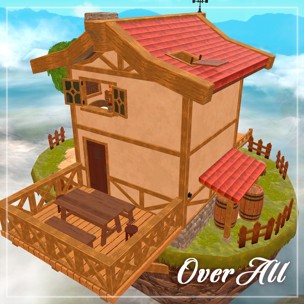 【VRChatワールド】FloatHouse