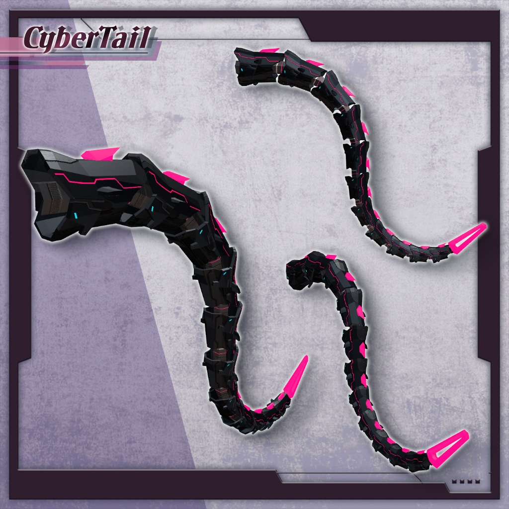 【MA対応・メカ尻尾】CyberTail