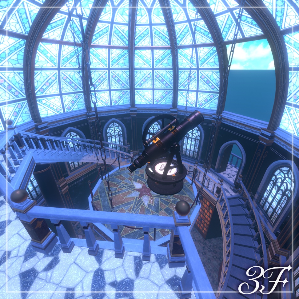 【VRChatワールド】BlueObservatory