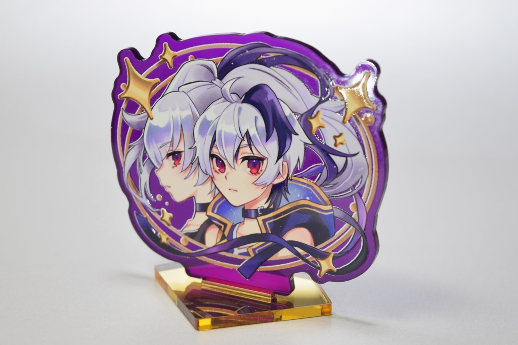 w_flowerアクリルスタンド