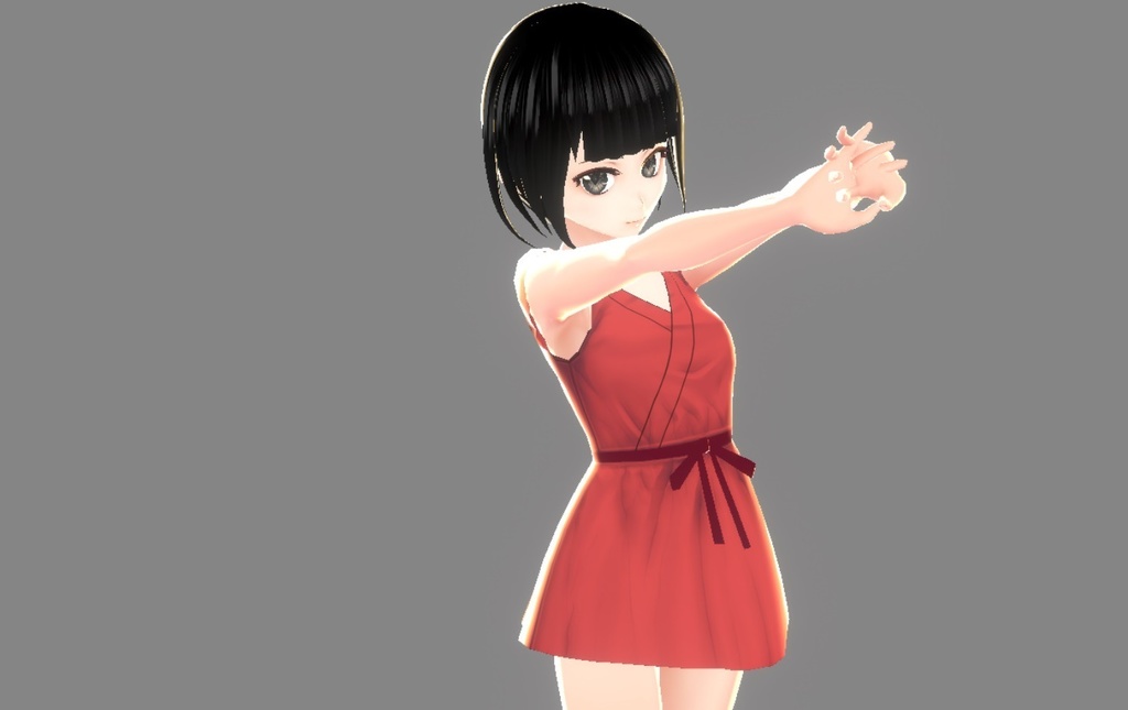 【VRoid】Sleeveless Hanfu/ノースリーブ漢服（VRoid用衣装）