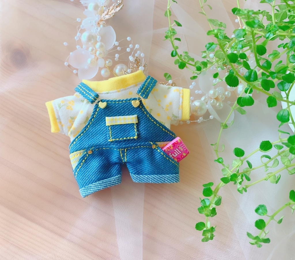 【16センチぬいサイズ】イエローのミモザセット