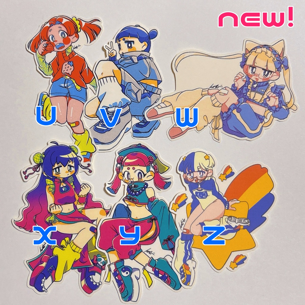 ダイカットステッカー【8/31新入荷】