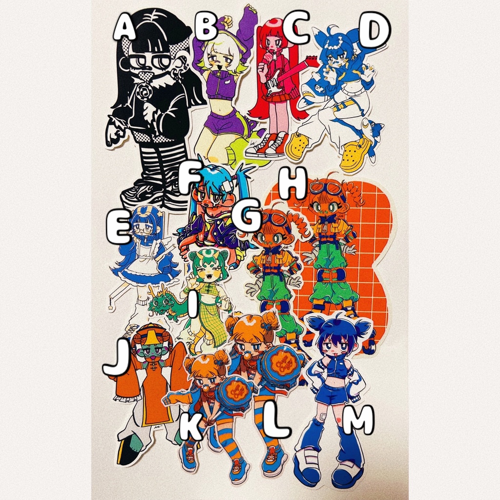 ダイカットステッカー【8/31新入荷】