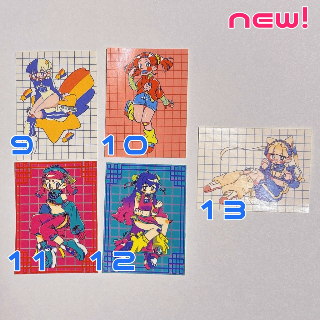 長方形ステッカー【8/31新入荷】