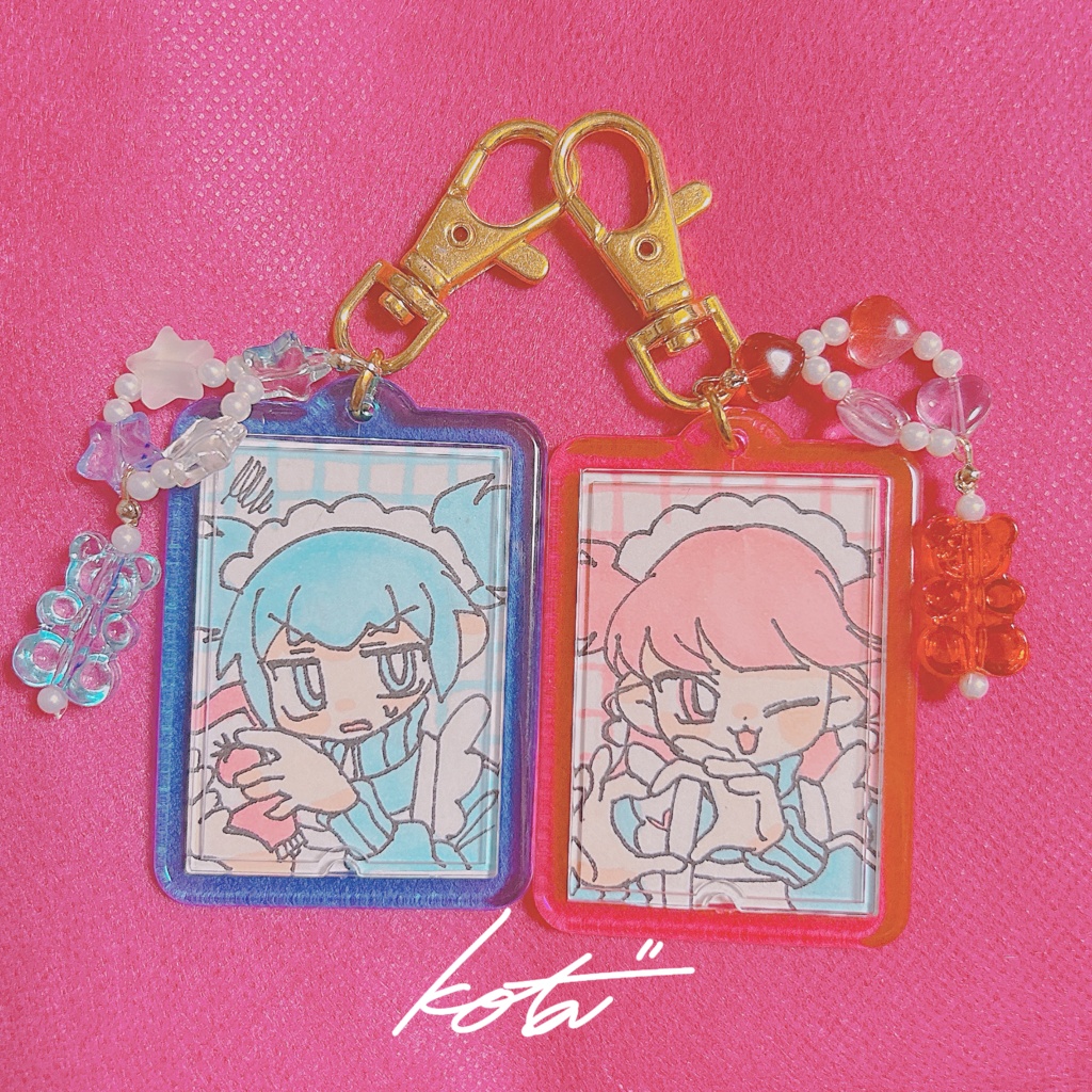 【原画キーホルダー】メイド