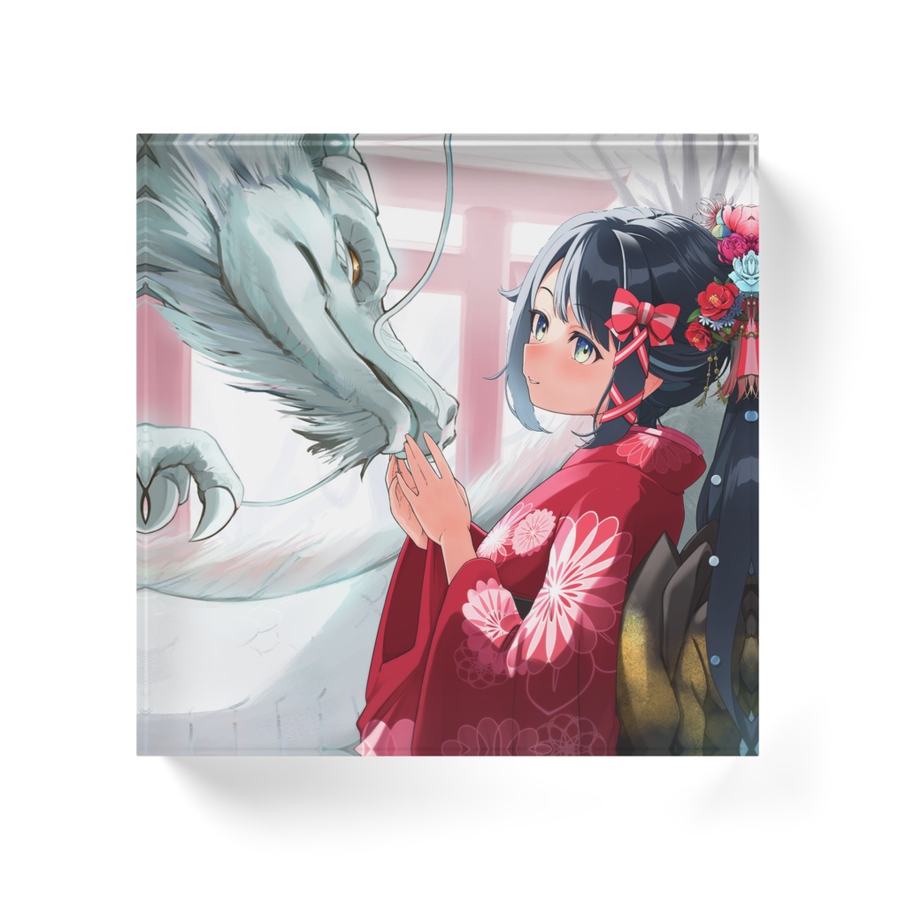 お正月🐉アクリルブロック(2024)