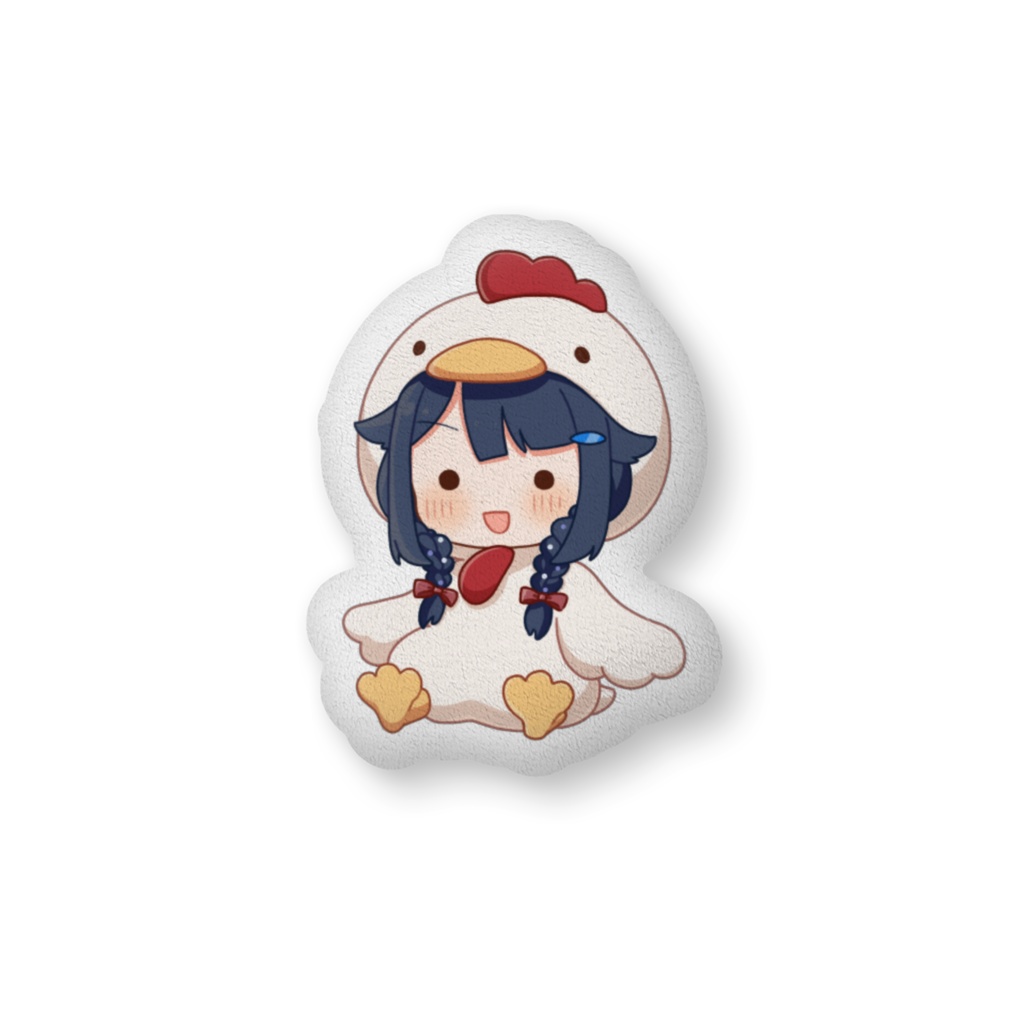 あおチキクッション