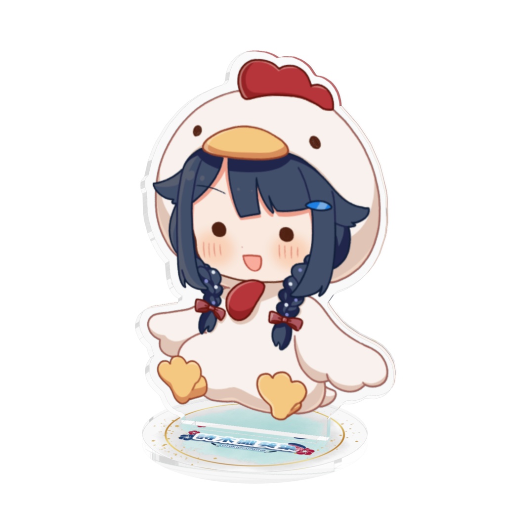 あおチキアクリルフィギュア