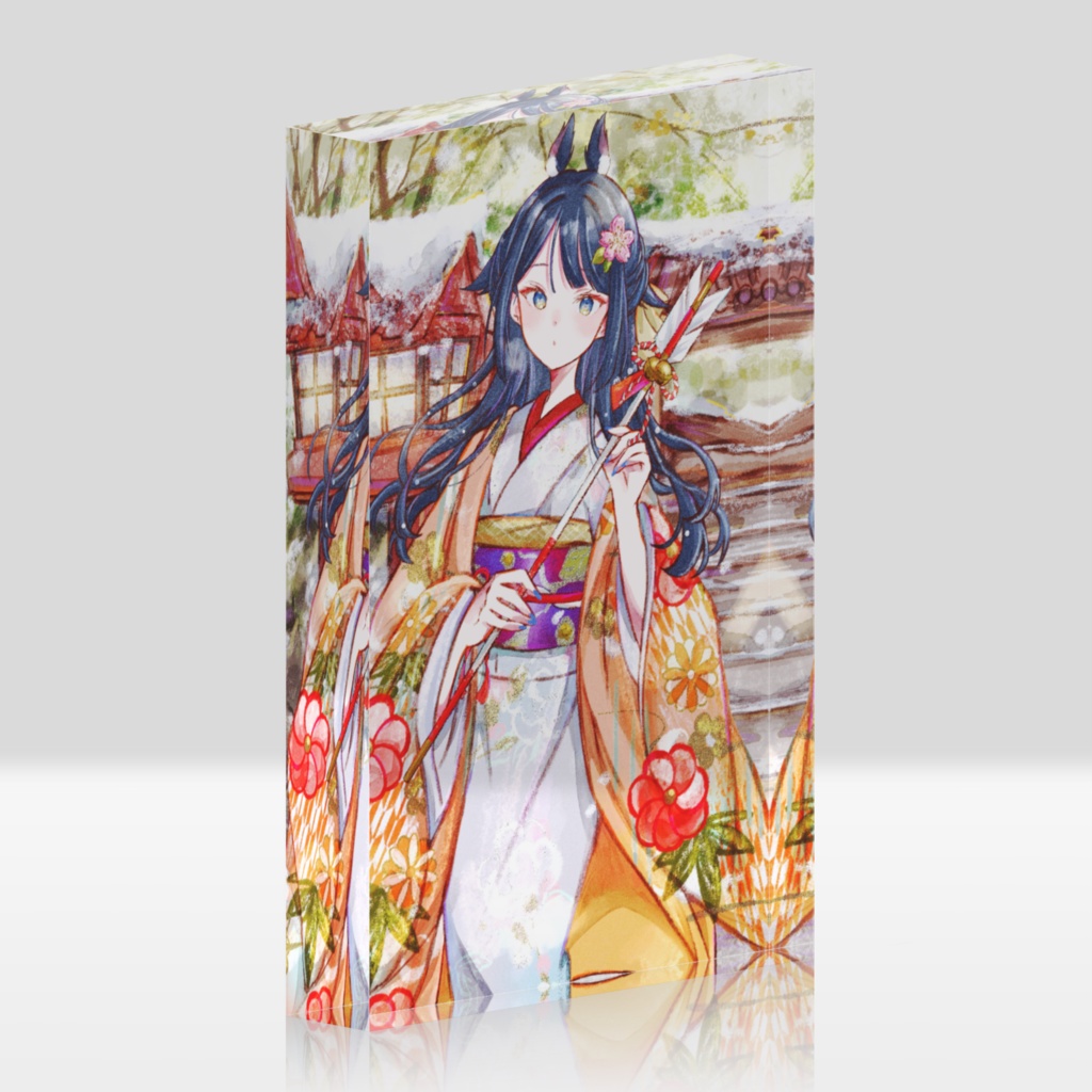 お正月🐎アクリルブロック（2026）