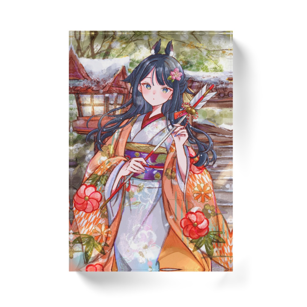 お正月🐎アクリルブロック(2026)