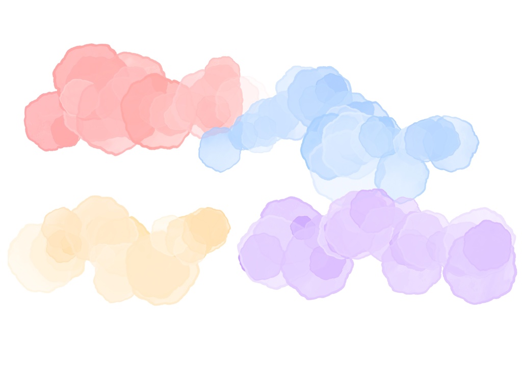 【Procreate】無料配布 もわもわブラシ