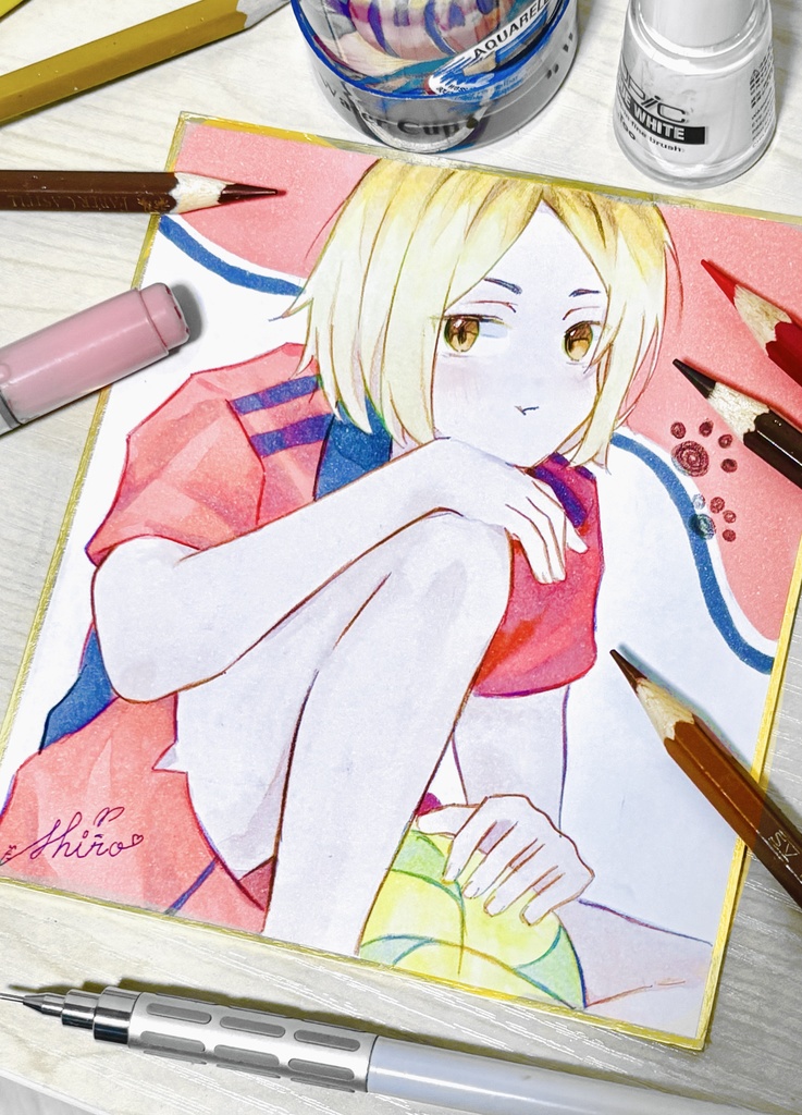 研磨 手描きイラスト