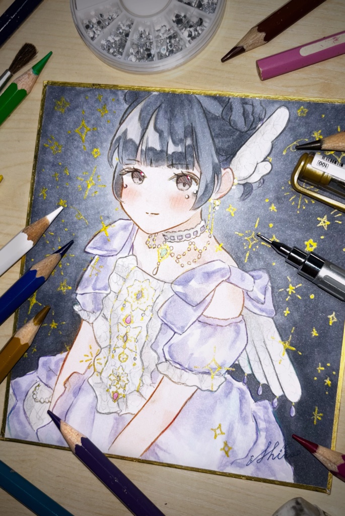 オリジナル 手描きイラスト