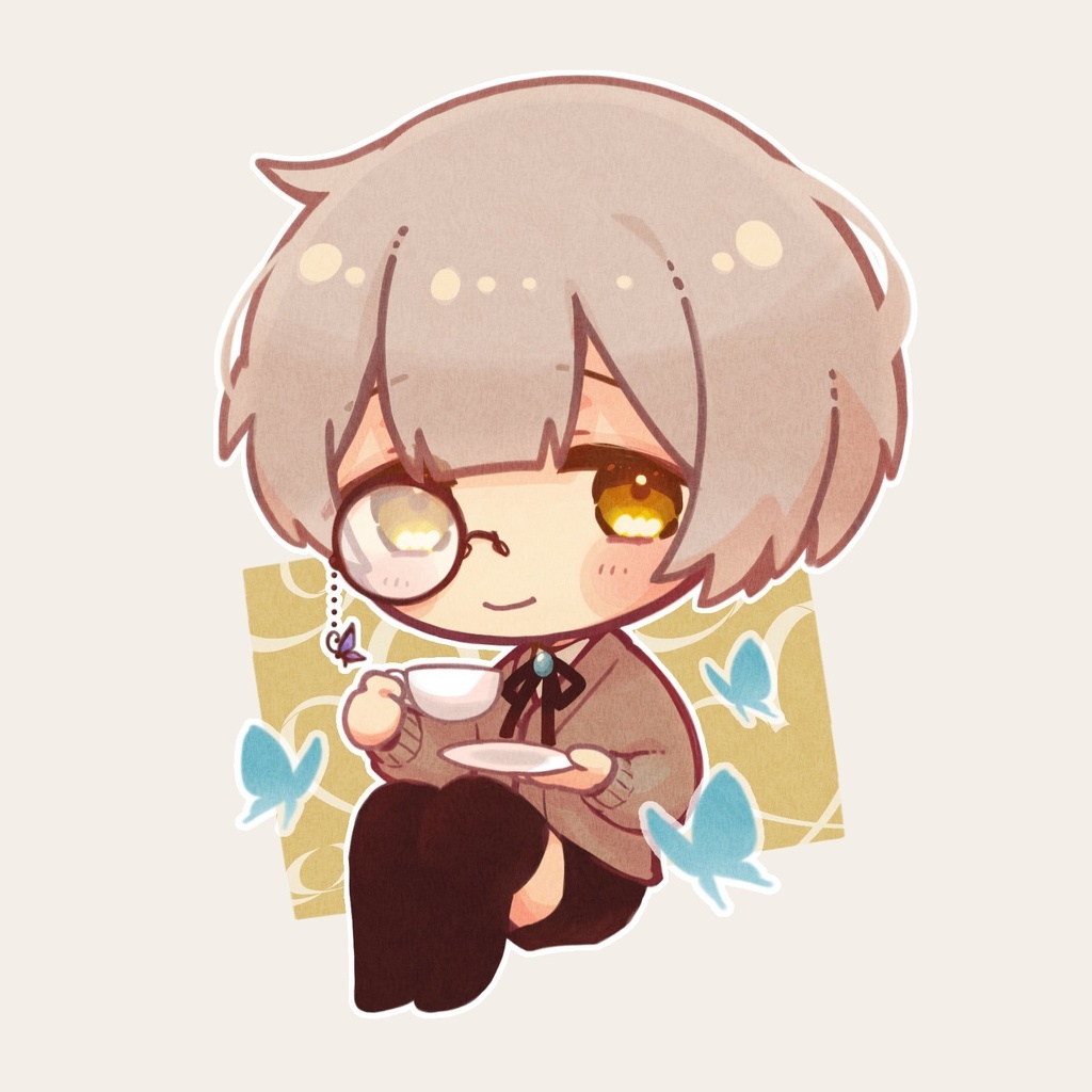 びとうくん。 アクリルキーホルダー