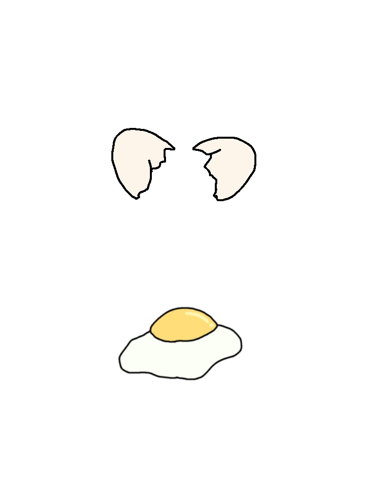 スマホリング(たまご)