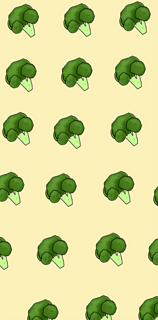 クリアファイル(ブロッコリー)