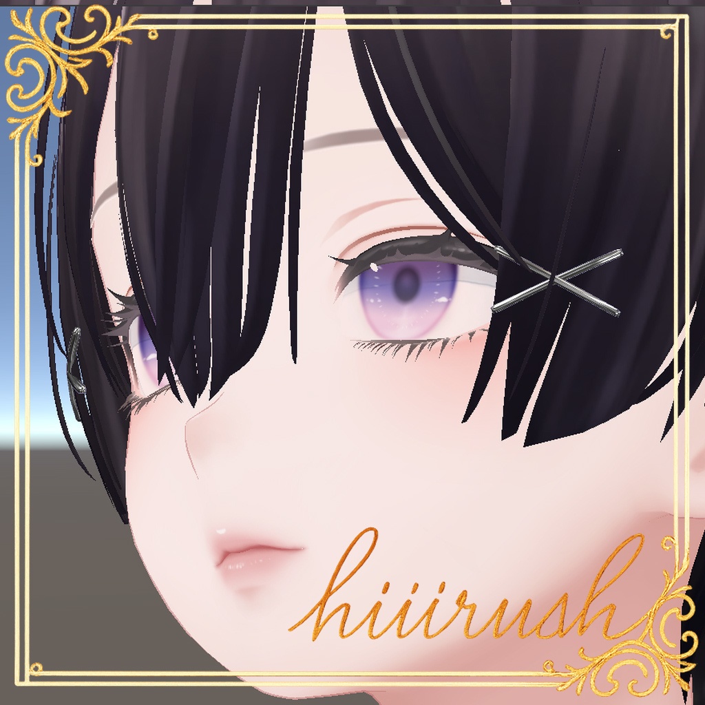 Shinra まつげコレクション 002:ボムラッシュ【3Dモデル】