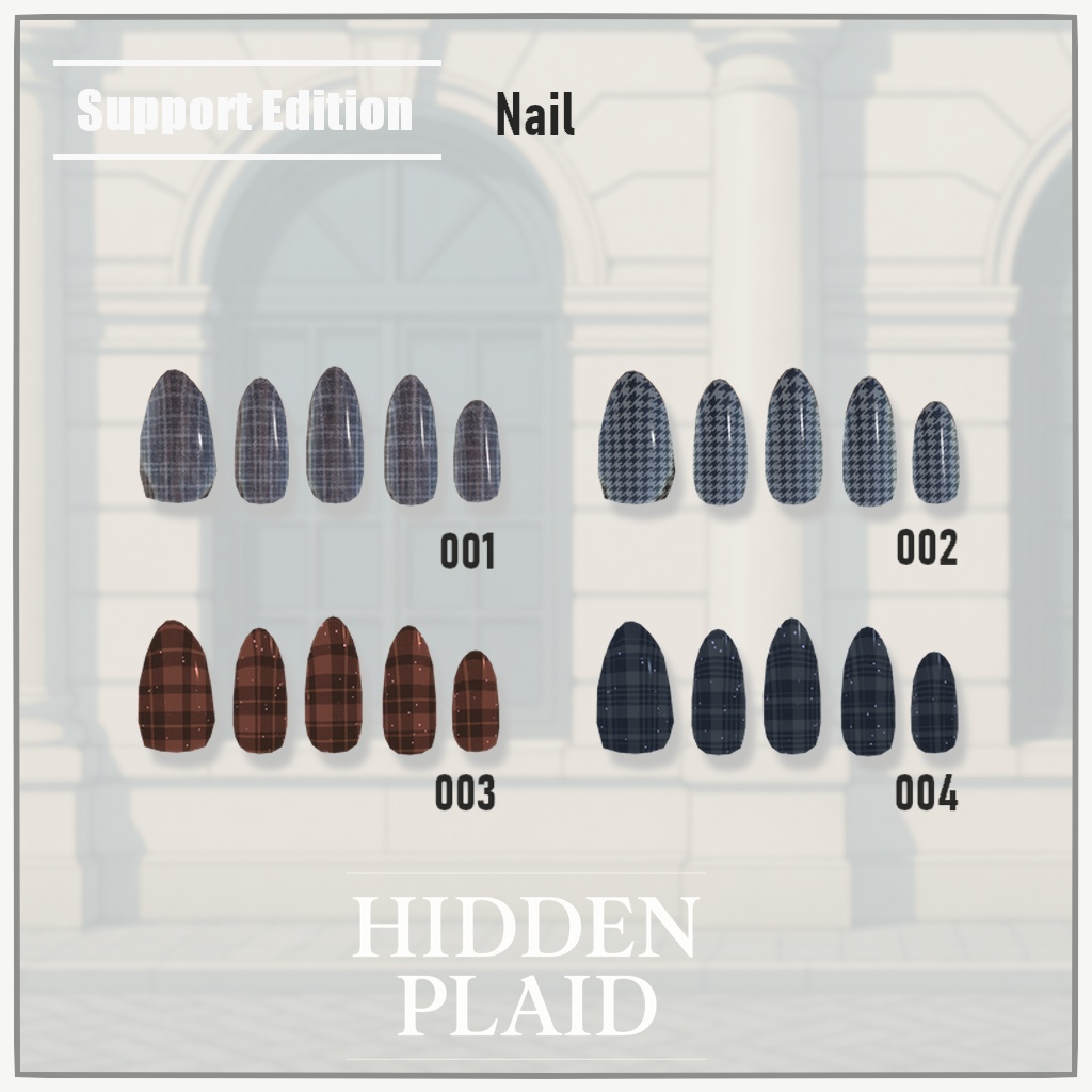 Hidden Plaid(ヒビキ対応)