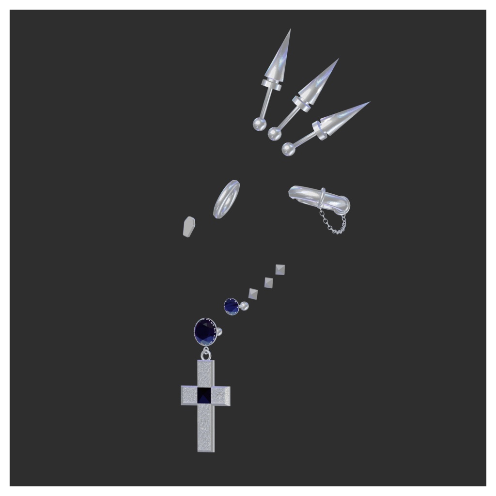 【SALE】Black Litany【Nakiya / Lasyusha】