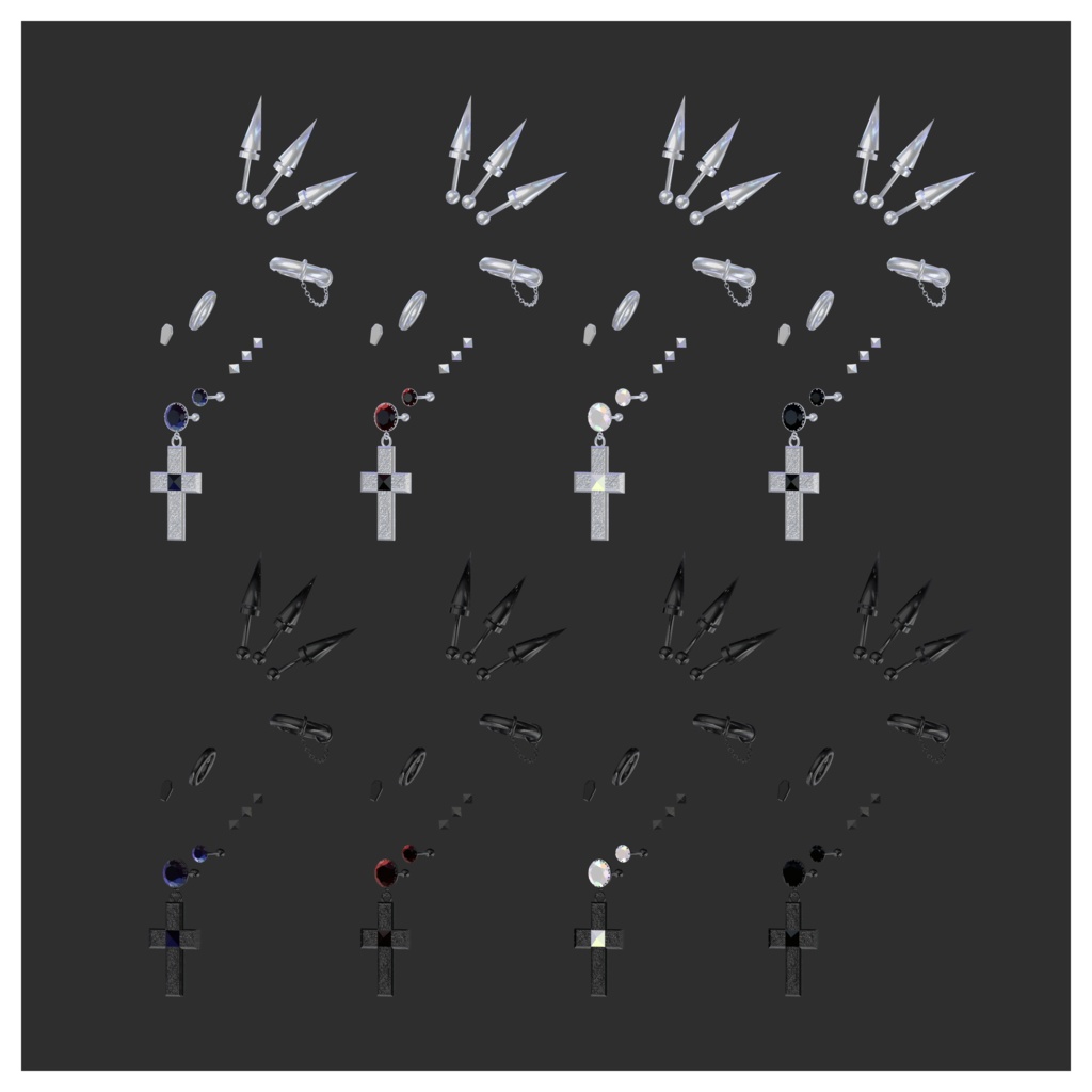 【SALE】Black Litany【Nakiya / Lasyusha】