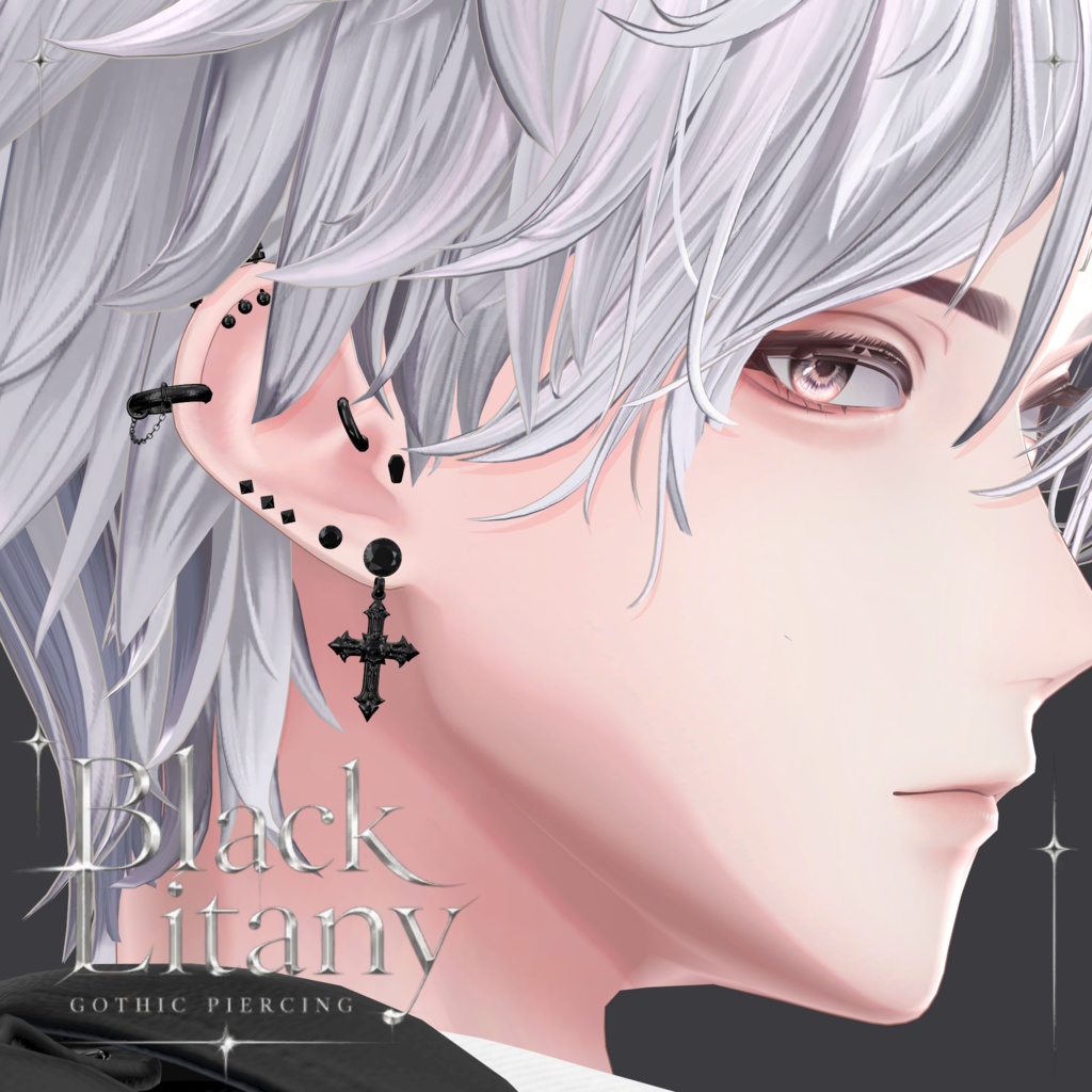 【5アバター対応】Black Litany #hiiiilash