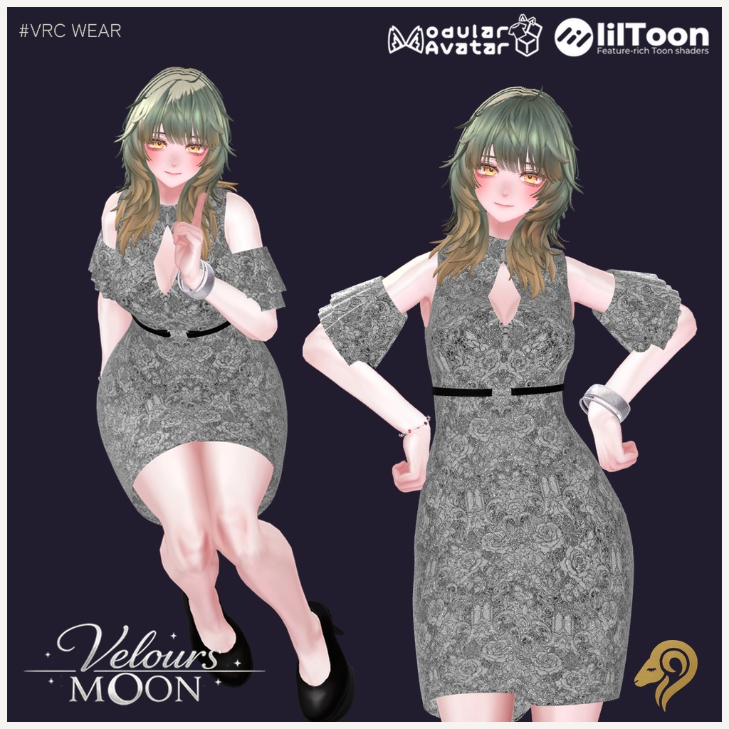 【8アバター対応】Velours Moon