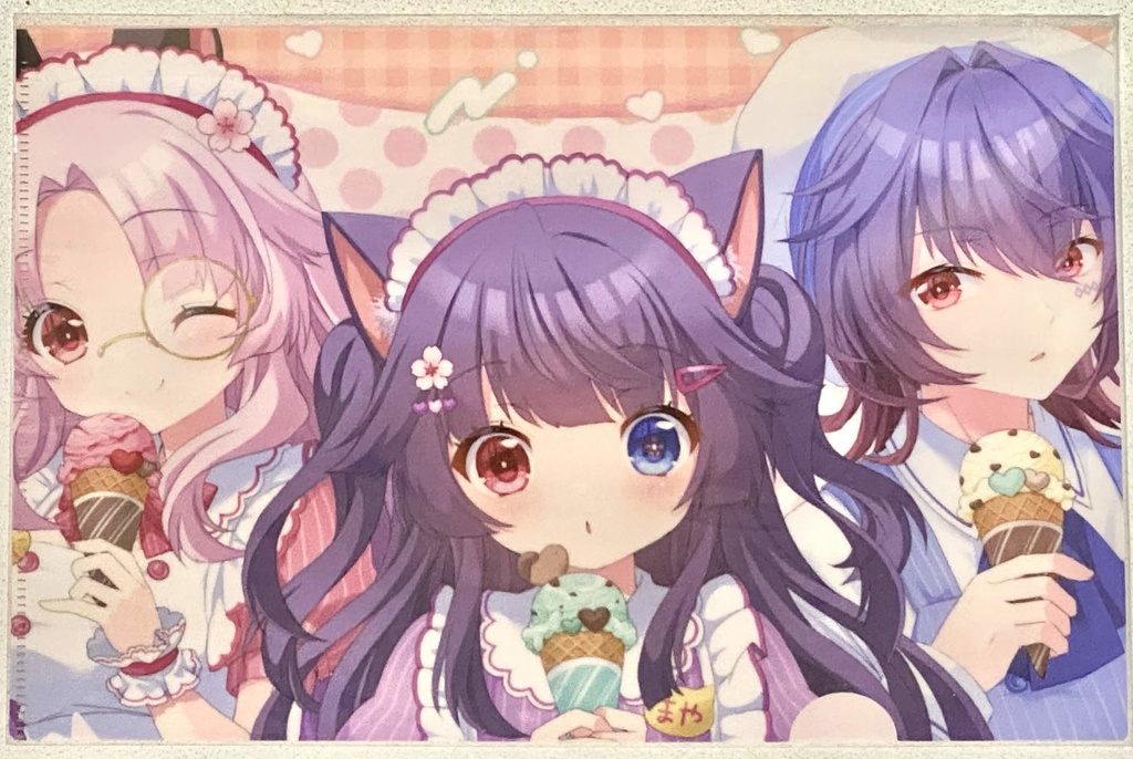 クリアファイル　愛スクリ～ム！