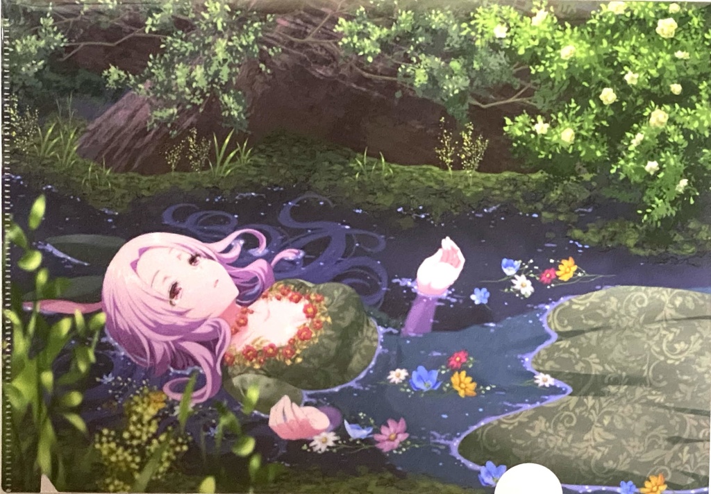 クリアファイル　オフィーリア