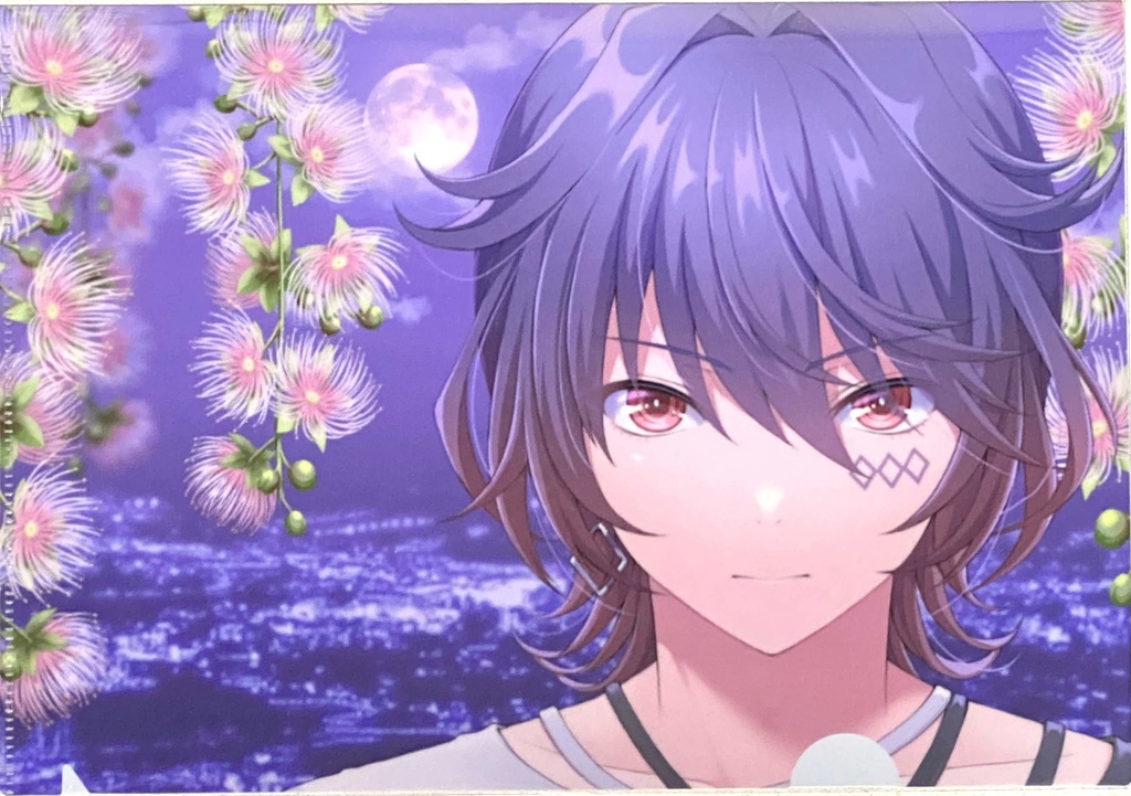 クリアファイル　イデアに咲く花