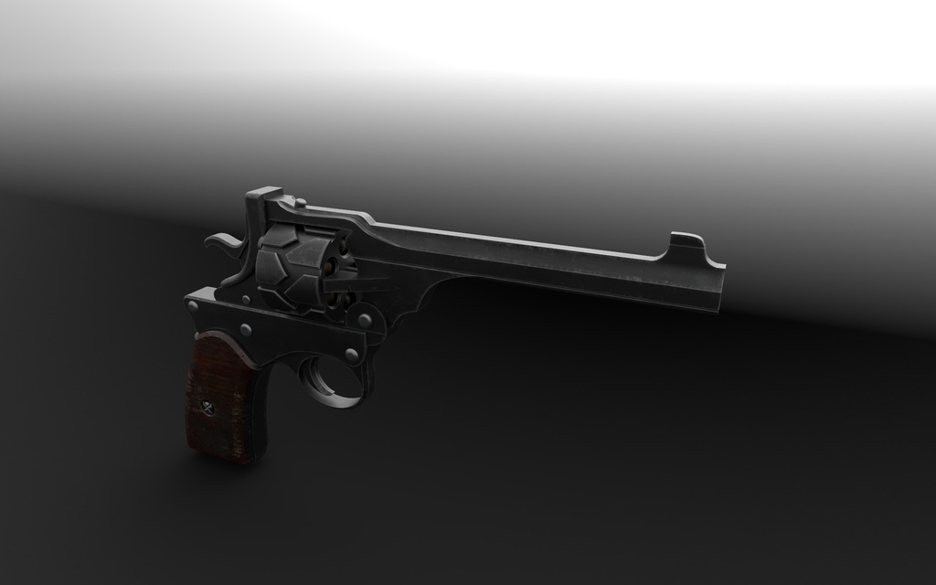Webley Fosbery.fbx unityアセット同梱版