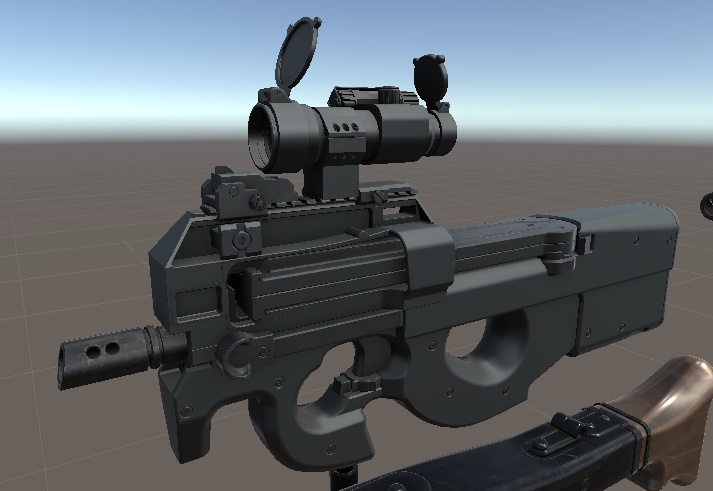 P90 unityアセット