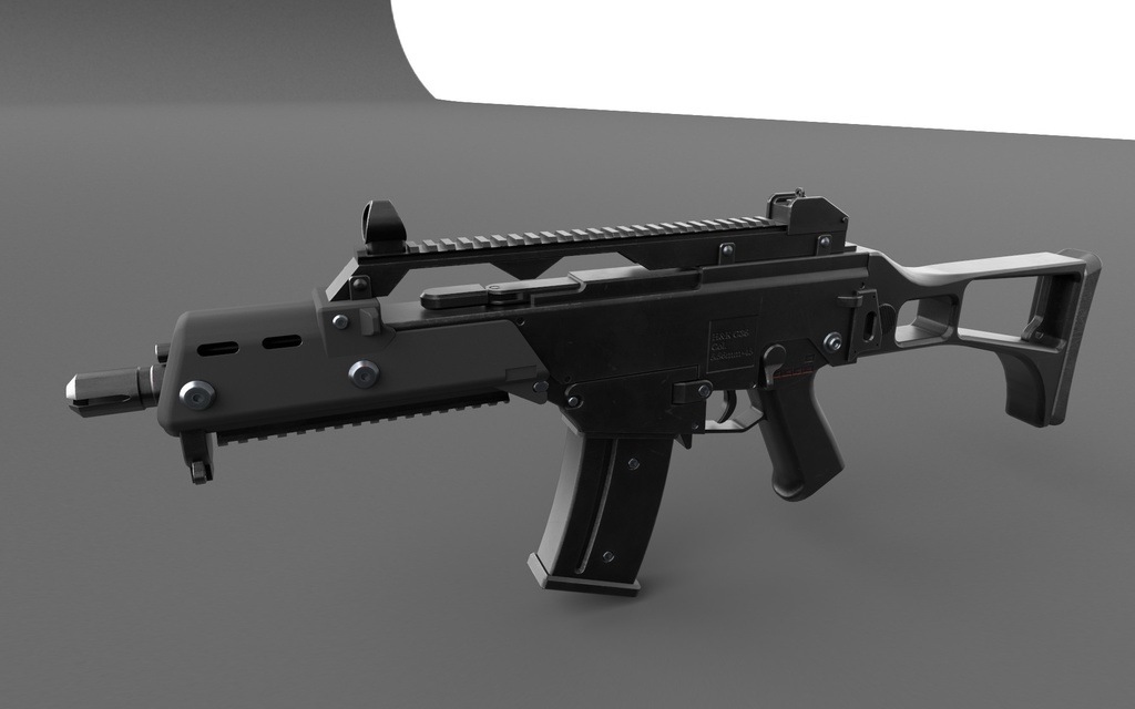 G36 C.fbx unityアセット