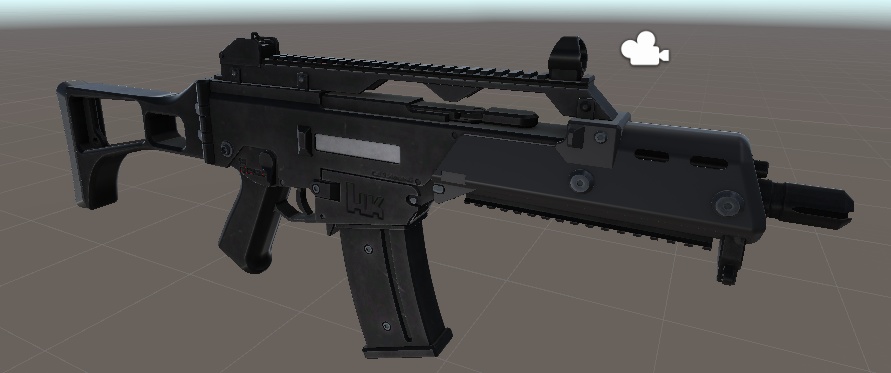 G36 C.fbx unityアセット