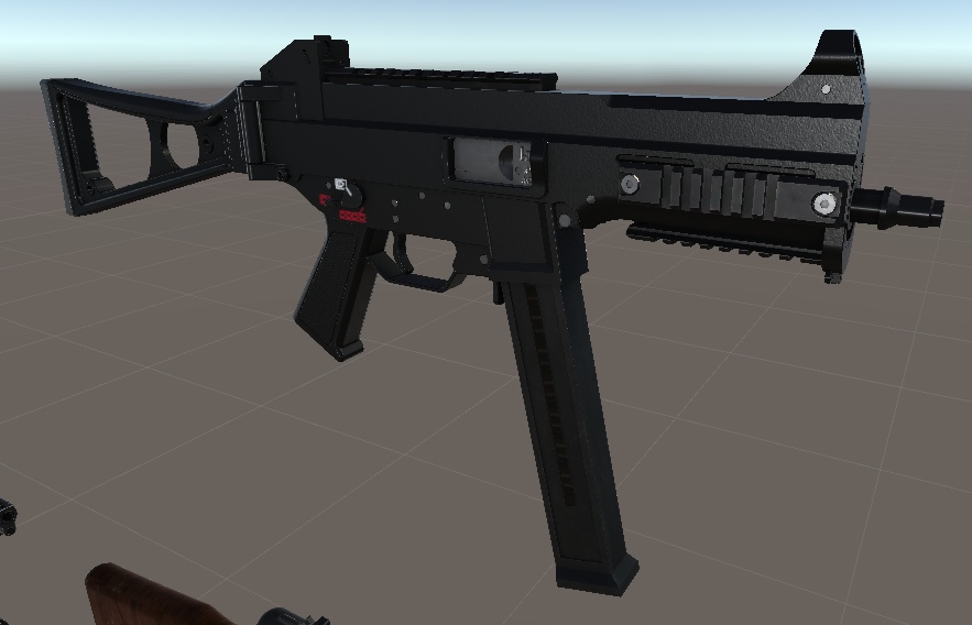 UMP-45.fbx unityアセット同梱版
