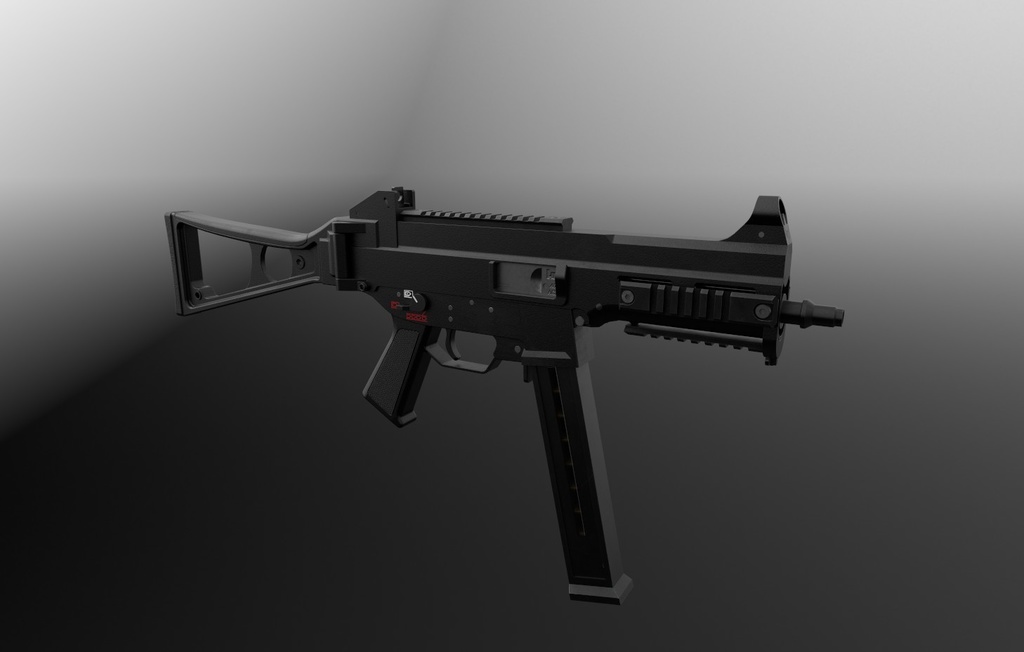 UMP-45.fbx unityアセット同梱版